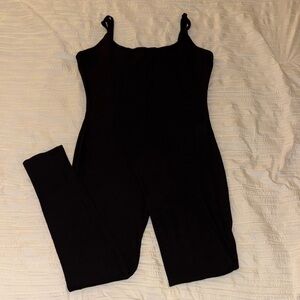 Heart Hips Black Jumpsuit